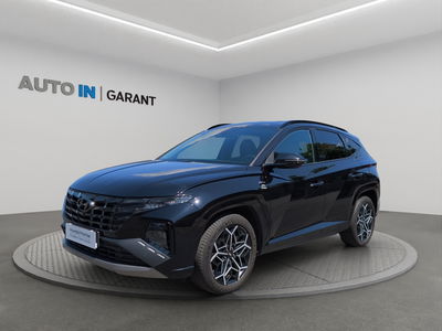 Hyundai Tucson N-line 1.6 T-GDI MHEV 110kW, ČR, 1. Maj., Serv. kniha