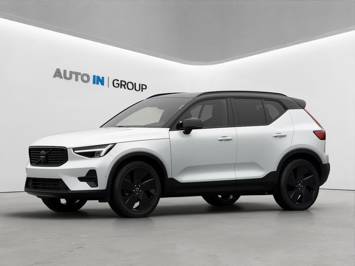Volvo XC40 Black Edition Preal White B3