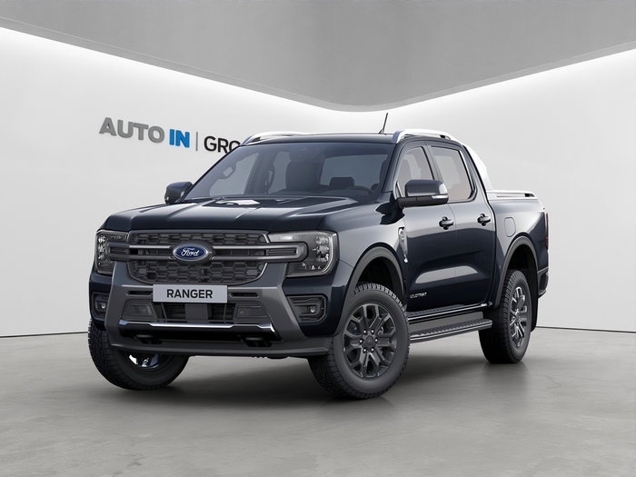 Ford Ranger Wildtrak, Double Cab, 2,3 EcoBoost Hybrid, černá Agate